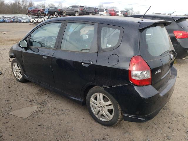 JHMGD37637S013546 - 2007 HONDA FIT S 黑色 照片 2