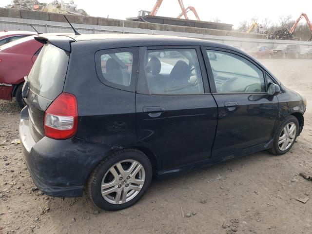 JHMGD37637S013546 - 2007 HONDA FIT S 黑色 照片 3