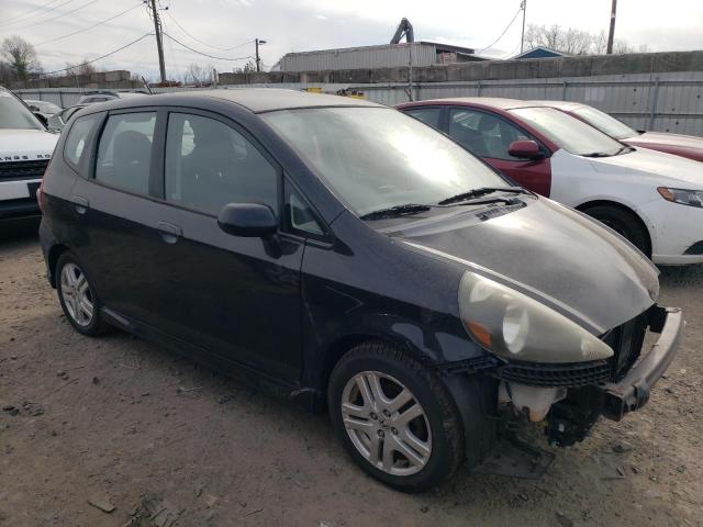 JHMGD37637S013546 - 2007 HONDA FIT S 黑色 照片 4