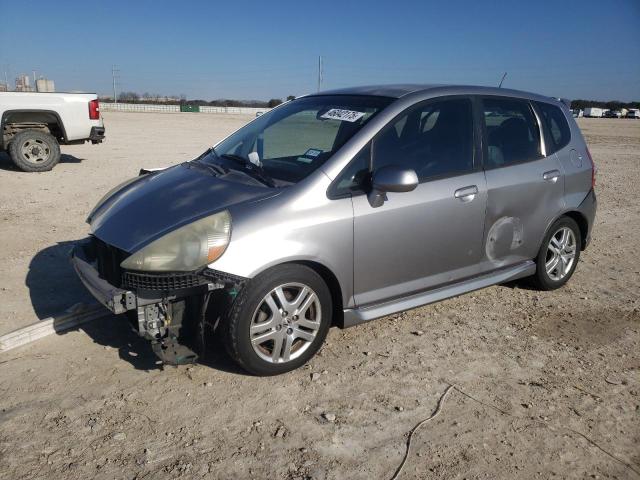 JHMGD38637S034198 - 2007 HONDA FIT S 银色 照片 1