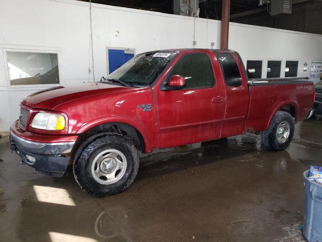 2FTRX18L81CA88068 - 2001 FORD F150 RED photo 1