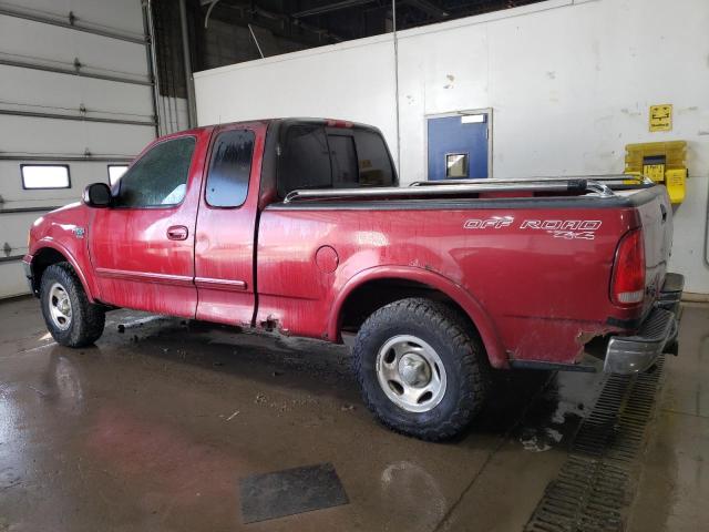 2FTRX18L81CA88068 - 2001 FORD F150 RED photo 2