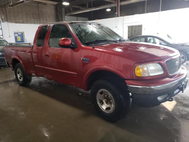 2FTRX18L81CA88068 - 2001 FORD F150 RED photo 4