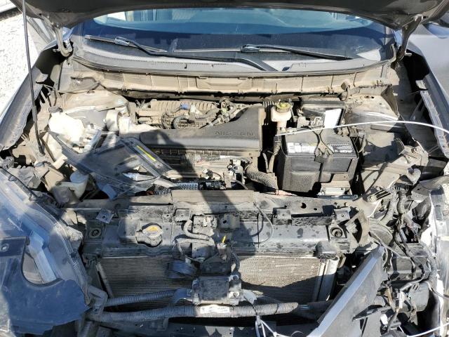 KNMAT2MTXHP614164 - 2017 NISSAN ROGUE S SILVER photo 12