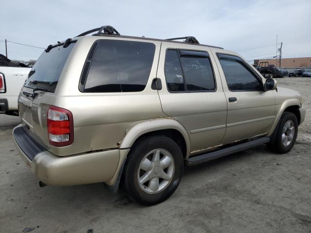 JN8DR09Y71W577126 - 2001 NISSAN PATHFINDER LE ბეჟი ფოტო 3