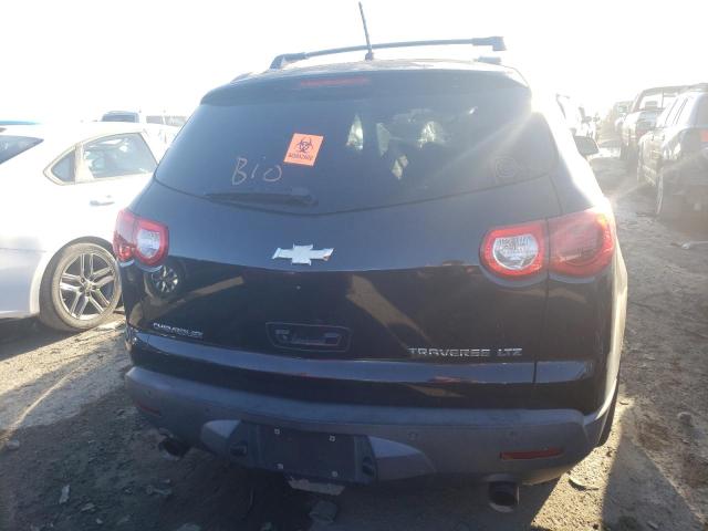 1GNER33D39S143285 - 2009 CHEVROLET TRAVERSE LTZ BLACK photo 6