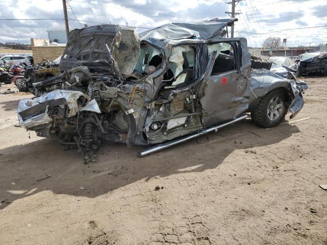 1N6BA0EC9EN516664 - 2014 NISSAN TITAN S GRAY photo 1