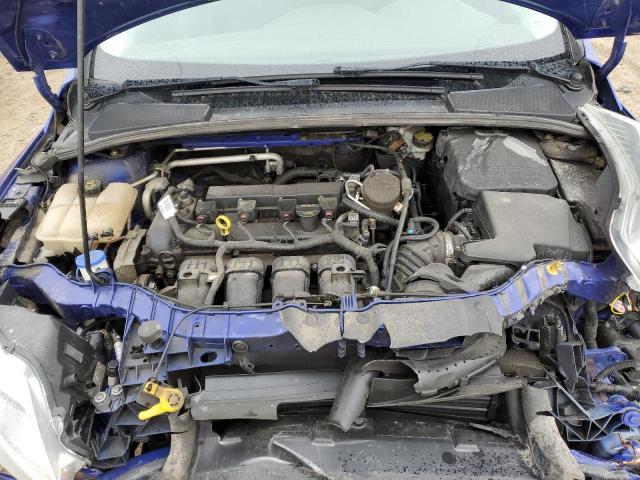 1FADP3K24EL275802 - 2014 FORD FOCUS SE BLUE photo 11