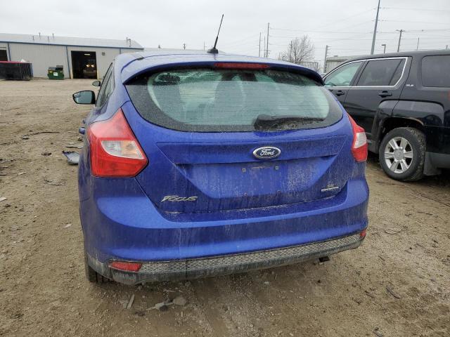 1FADP3K24EL275802 - 2014 FORD FOCUS SE BLUE photo 6