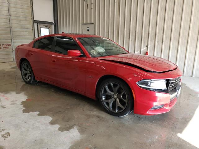 2C3CDXCT5FH915421 - 2015 DODGE CHARGER R/T RED photo 4