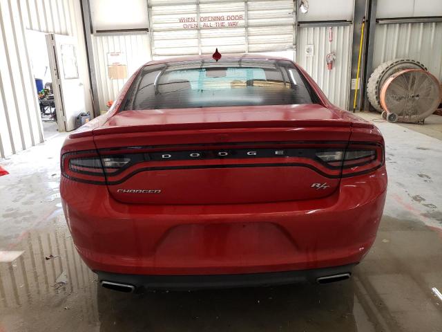 2C3CDXCT5FH915421 - 2015 DODGE CHARGER R/T RED photo 6