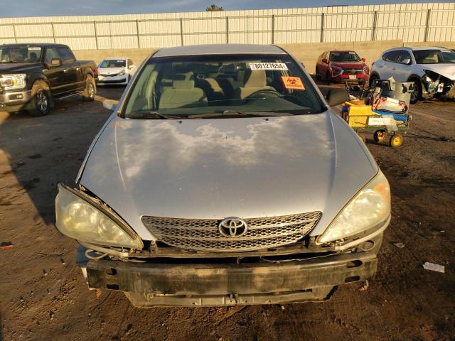 4T1BE32K63U242987 - 2003 TOYOTA CAMRY LE SILVER photo 5