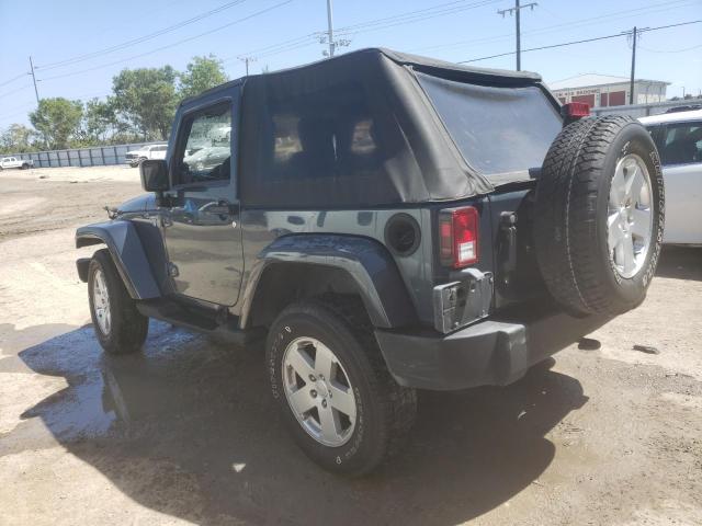 1J4FA54147L169304 - 2007 JEEP WRANGLER SAHARA BLUE photo 2