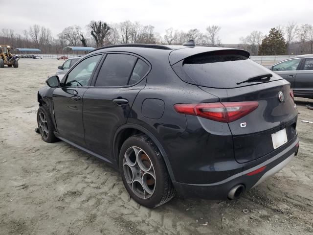 ZASFAKPNXJ7B90958 - 2018 ALFA ROMEO STELVIO SPORT Schwarz Foto 2