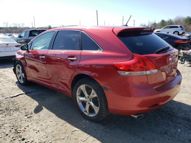 4T3ZK3BB9AU028118 - 2010 TOYOTA VENZA RED photo 2