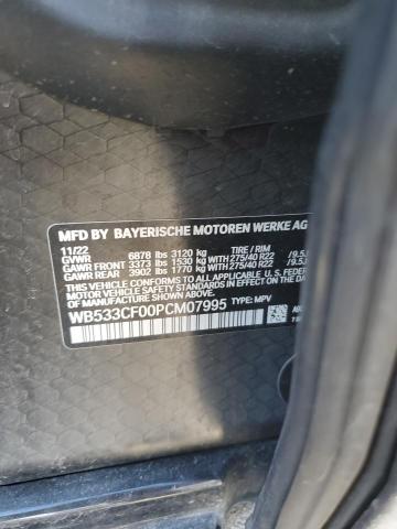 WB533CF00PCM07995 - 2023 BMW IX M60 Blau Foto 13