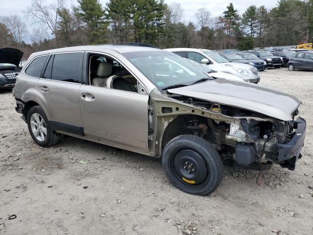 4S4BRBLCXE3238603 - 2014 SUBARU OUTBACK 2.5I LIMITED BEIGE photo 4