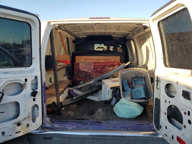 1FTNE14W59DA74970 - 2009 FORD ECONOLINE E150 VAN WHITE photo 10