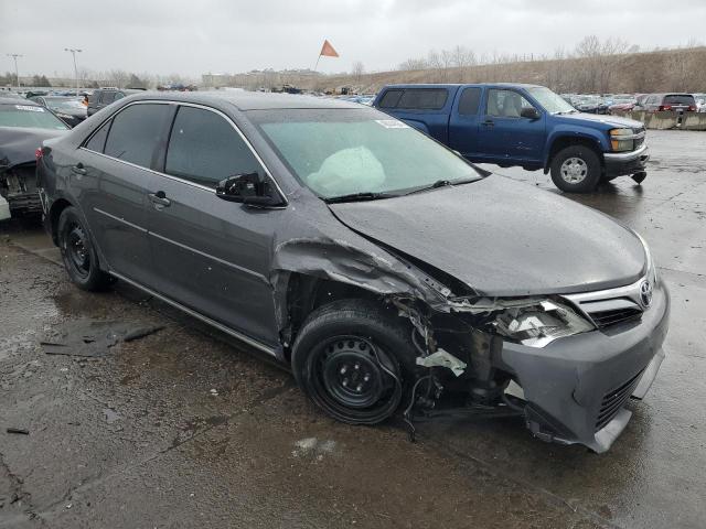 4T4BF1FK7DR286483 - 2013 TOYOTA CAMRY L GRAY photo 4