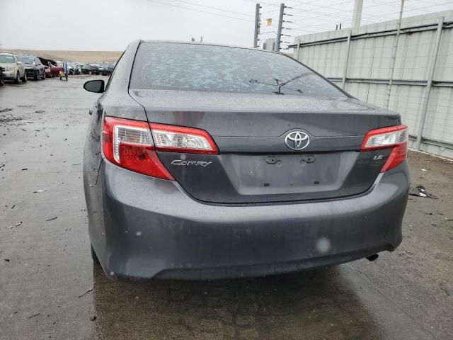 4T4BF1FK7DR286483 - 2013 TOYOTA CAMRY L GRAY photo 6