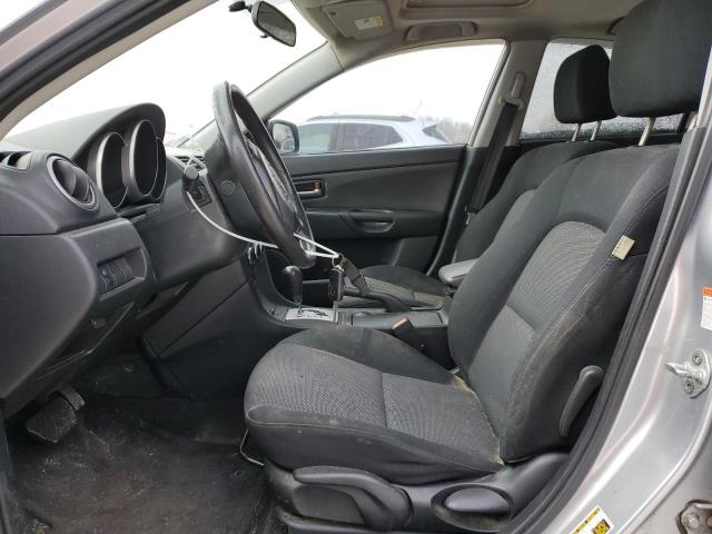 JM1BK32F471765318 - 2007 MAZDA 3 I GRAY photo 7