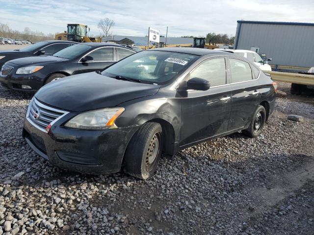 3N1AB7AP4FY327327 - 2015 NISSAN SENTRA S BLACK photo 1