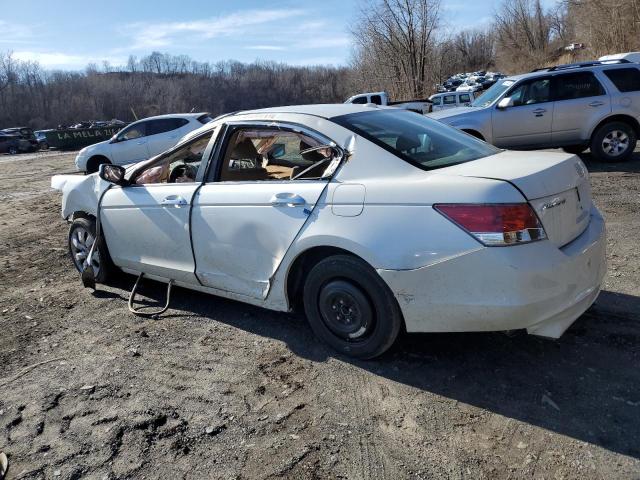 1HGCP36889A002515 - 2009 HONDA ACCORD EXL WHITE photo 2