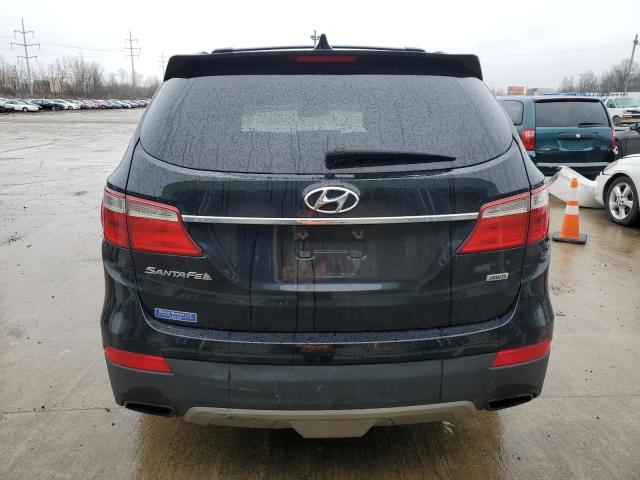 KM8SNDHF6DU026199 - 2013 HYUNDAI SANTA FE GLS BLACK photo 6