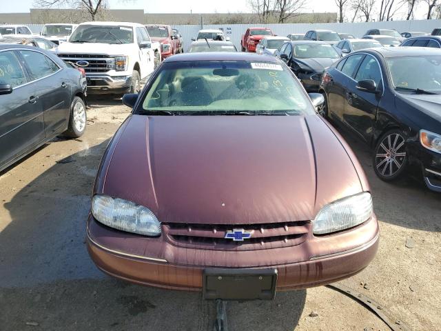 2G1WL52M0X9241337 - 1999 CHEVROLET LUMINA BASE BURGUNDY photo 5