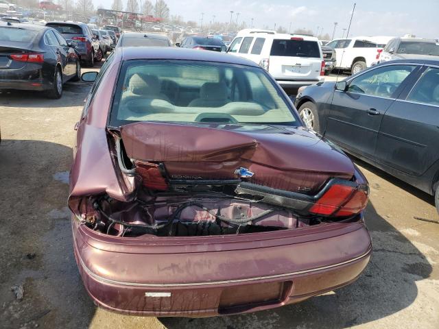 2G1WL52M0X9241337 - 1999 CHEVROLET LUMINA BASE BURGUNDY photo 6