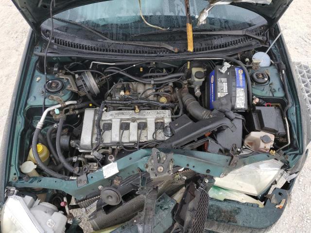 JM1BJ2211Y0281177 - 2000 MAZDA PROTEGE ES 绿色 照片 11