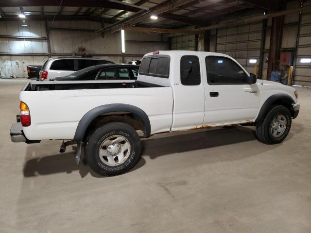 5TEWM72N23Z263367 - 2003 TOYOTA TACOMA XTRACAB WHITE photo 3