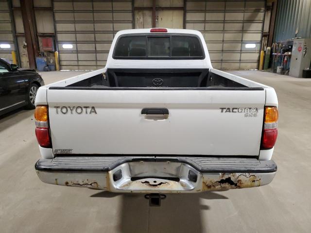 5TEWM72N23Z263367 - 2003 TOYOTA TACOMA XTRACAB WHITE photo 6