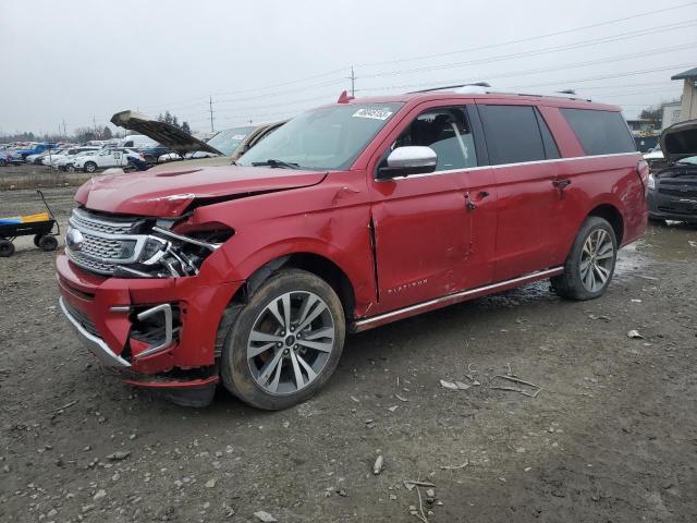 1FMJK1MT0MEA71230 - 2021 FORD EXPEDITION MAX PLATINUM RED photo 1