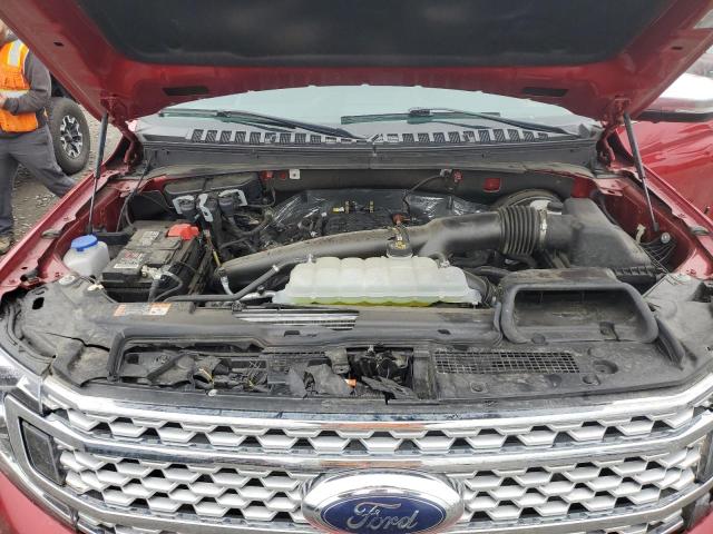 1FMJK1MT0MEA71230 - 2021 FORD EXPEDITION MAX PLATINUM RED photo 12