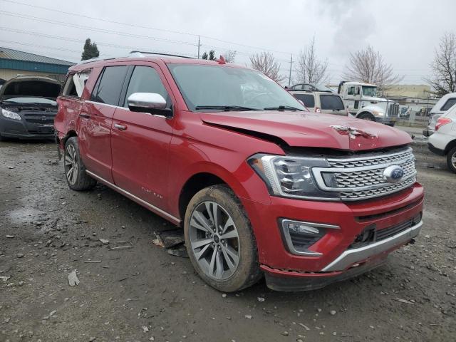 1FMJK1MT0MEA71230 - 2021 FORD EXPEDITION MAX PLATINUM RED photo 4