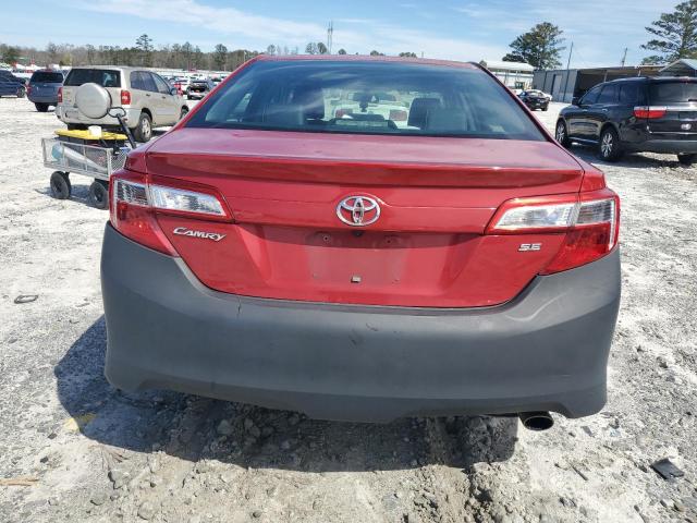4T1BF1FK0DU716980 - 2013 TOYOTA CAMRY L RED photo 6
