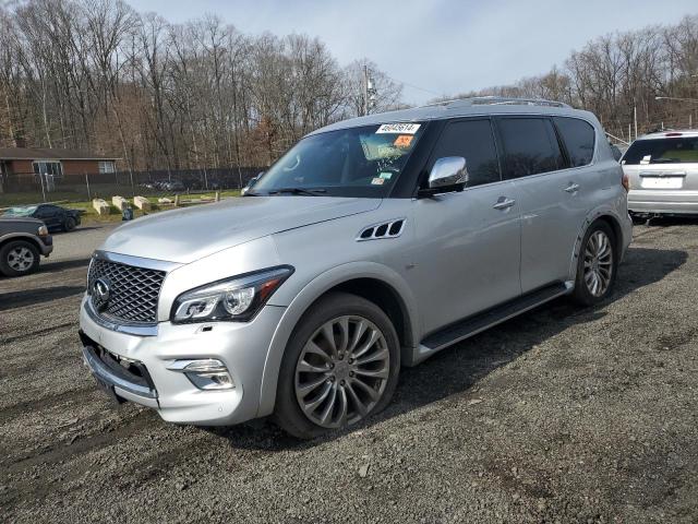 JN8AZ2NE5F9081855 - 2015 INFINITI QX80 SILVER photo 1