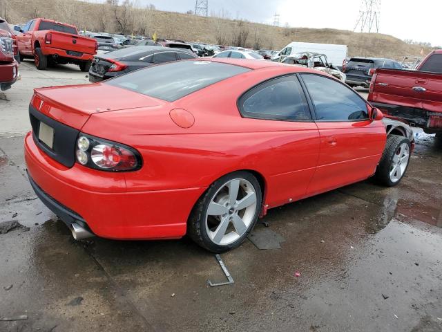 6G2VX12U66L810349 - 2006 PONTIAC GTO RED photo 3