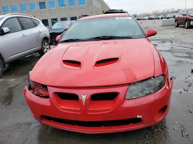 6G2VX12U66L810349 - 2006 PONTIAC GTO RED photo 5