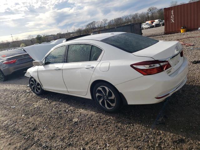 1HGCR3F83GA035705 - 2016 HONDA ACCORD EXL WHITE photo 2