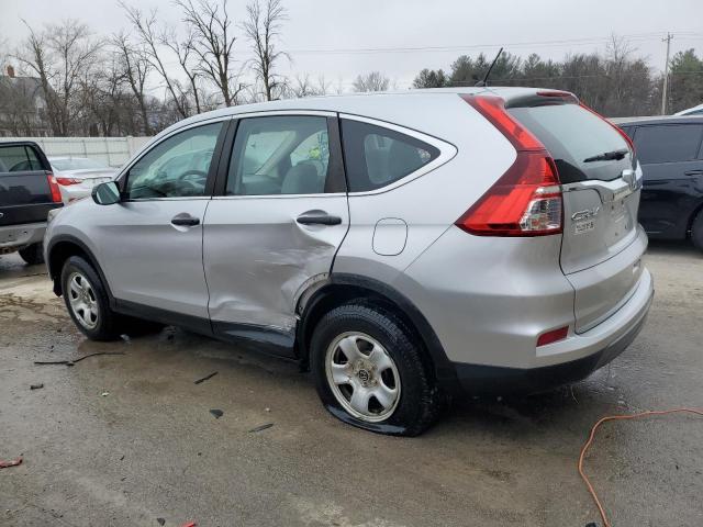 2HKRM4H35GH727651 - 2016 HONDA CR-V LX SILVER photo 2