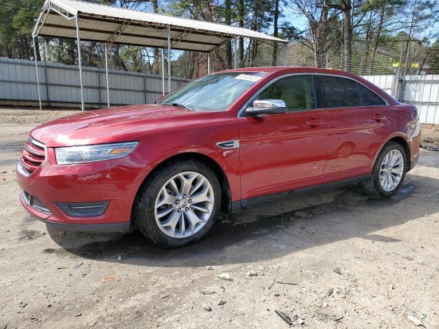 1FAHP2F87DG136538 - 2013 FORD TAURUS LIMITED RED photo 1