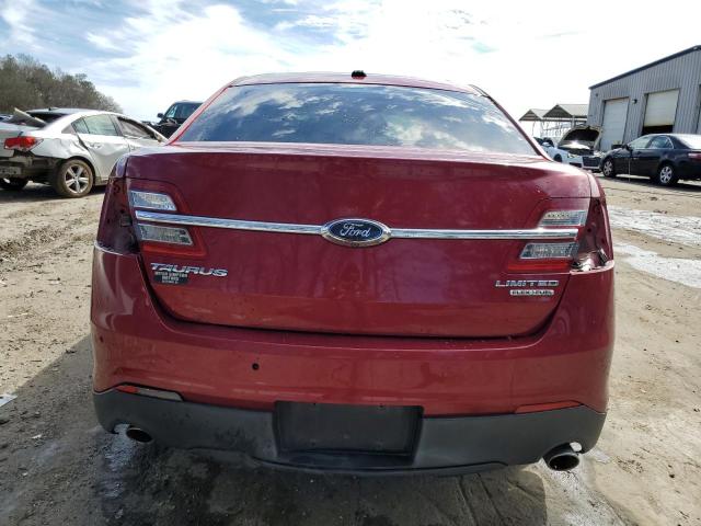 1FAHP2F87DG136538 - 2013 FORD TAURUS LIMITED RED photo 6