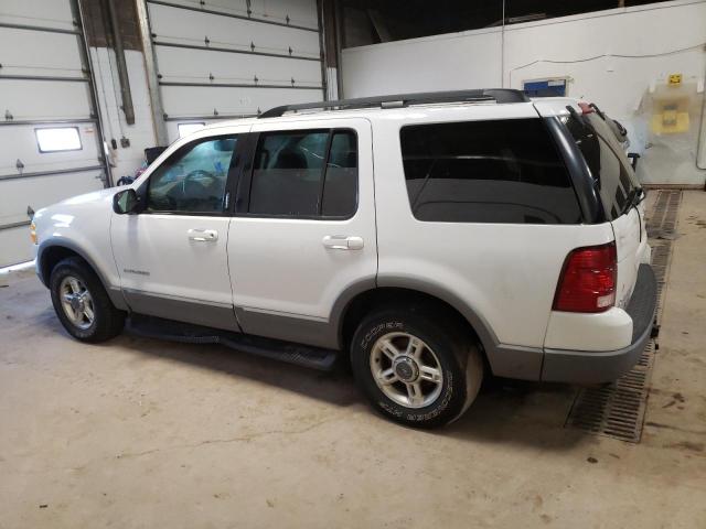 1FMDU73W42ZC23067 - 2002 FORD EXPLORER XLT WHITE photo 2