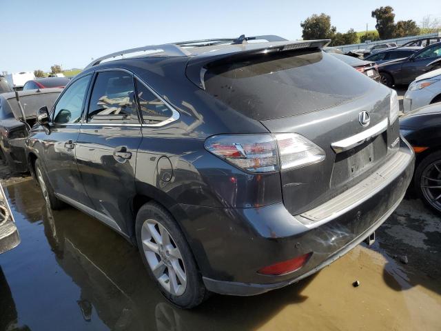 2T2BK1BA8BC082336 - 2011 LEXUS RX 350 GRAY photo 2