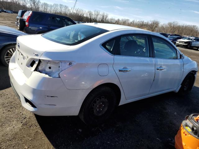 3N1AB7AP7HY369462 - 2017 NISSAN SENTRA S WHITE photo 3