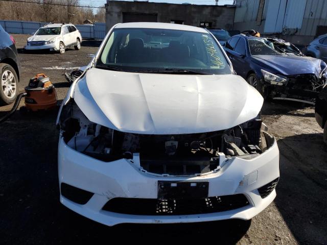 3N1AB7AP7HY369462 - 2017 NISSAN SENTRA S WHITE photo 5