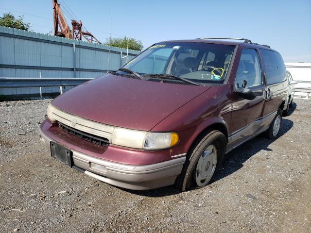 4M2DV11W5SDJ22161 - 1995 MERCURY VILLAGER MAROON photo 2