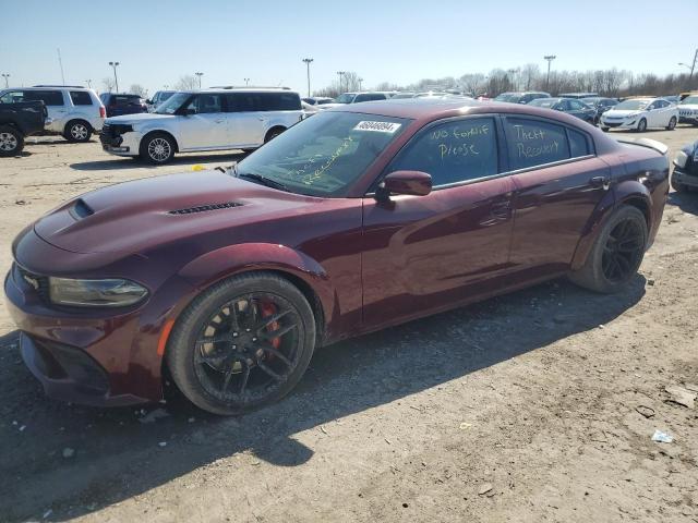 2C3CDXL93LH157319 - 2020 DODGE CHARGER SRT HELLCAT BURGUNDY photo 1